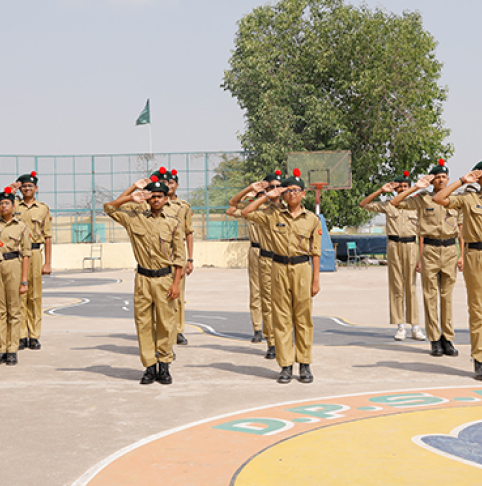 NCC at DPS Kalyanpur